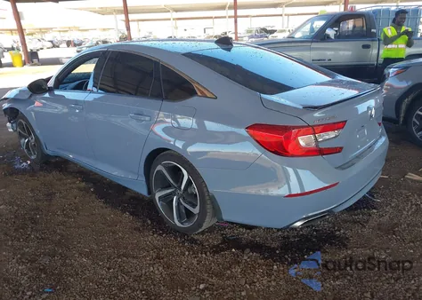 2022 Honda Accord Sport из США, поврежденный, VIN 1HGCV1F31NA019004